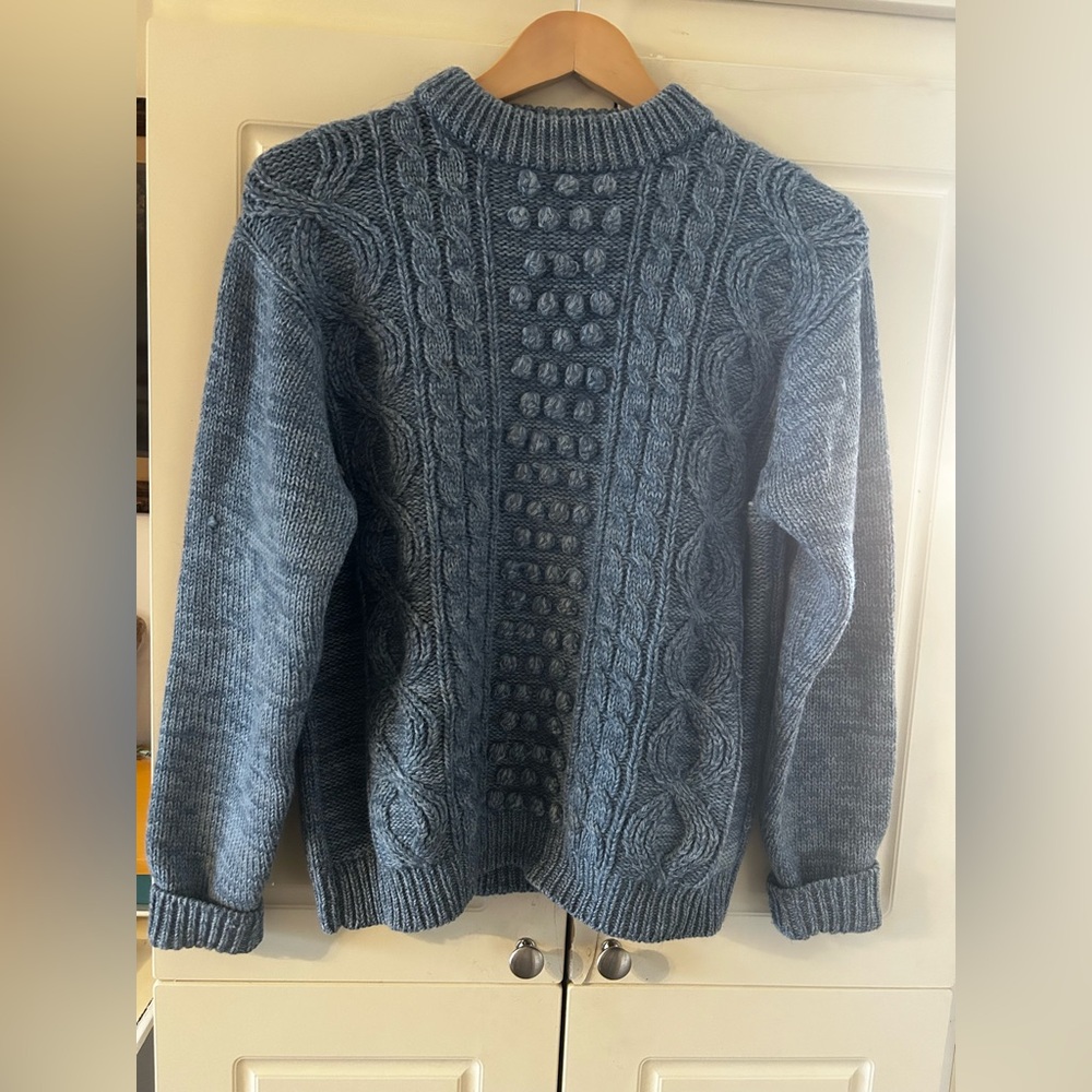 Irish wool sweater